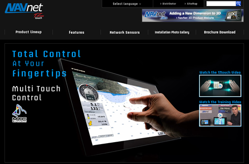 NavNet TZtouch Special Website