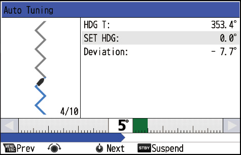 NAVpilot-1000: Auto Tuning