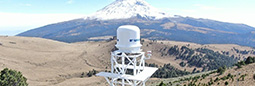 Volcano weather and hazard measurements (Mexico)